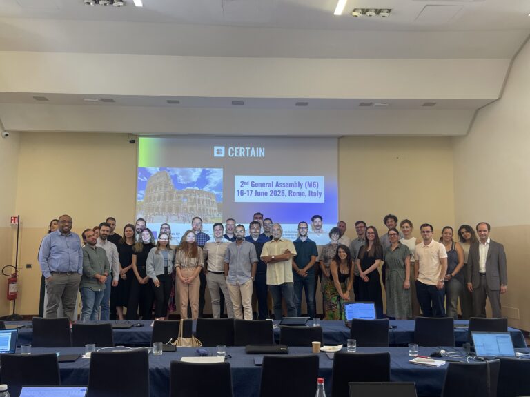 CERTAIN Project Team Meets in Rome for Strategic Update and Collaboration